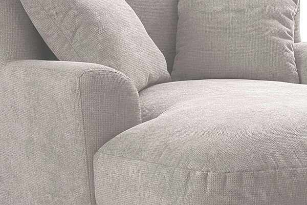 XXL KŘESLO, textil, kompozitní dřevo, krémová Sit & More - Online Only křesla & taburety, Online Only