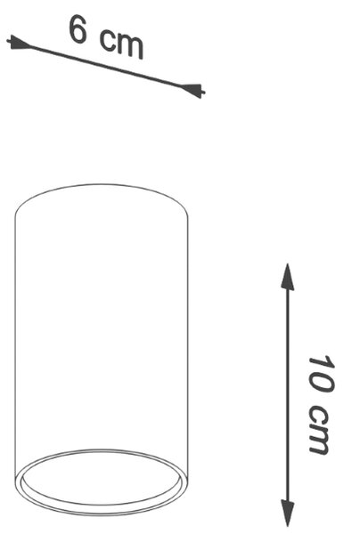Sollux Lighting Stropní svítidlo LAGOS 10 bílé