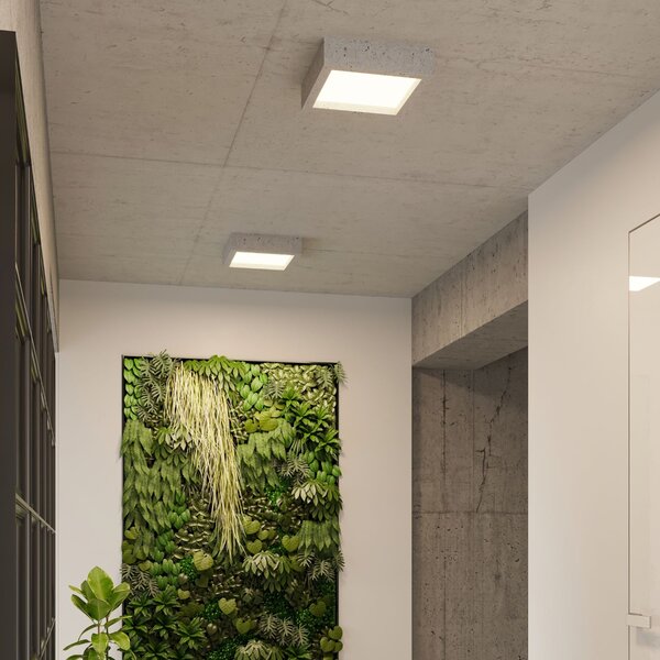 Sollux Lighting Stropní svítidlo RIZA beton
