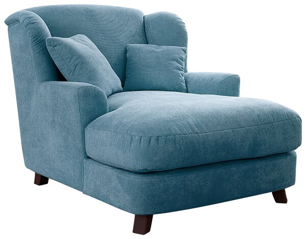 XXL KŘESLO, textil, kompozitní dřevo, světle modrá Sit & More - Online Only křesla & taburety, Online Only
