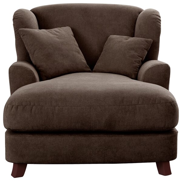 XXL KŘESLO, textil, kompozitní dřevo, tmavě hnědá Sit & More - Online Only křesla & taburety, Online Only