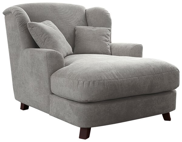 XXL KŘESLO, textil, kompozitní dřevo, barvy stříbra Sit & More - Online Only křesla & taburety, Online Only