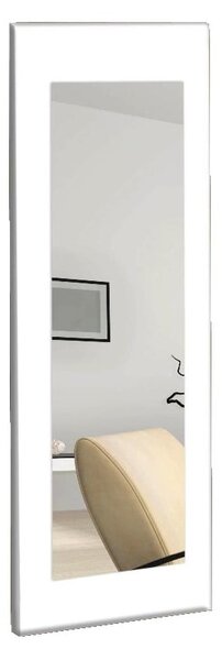 Nástěnné zrcadlo s bílým rámem Oyo Concept Chiva, 40 x 120 cm