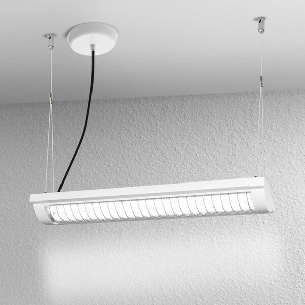 Kancelářské LED svítidlo GRID 600 s mřížkou, studená bílá
