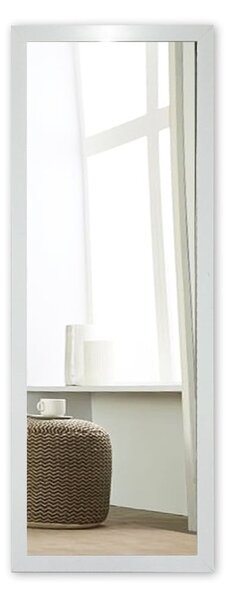 Nástěnné zrcadlo s bílým rámem Oyo Concept Ibis, 40 x 105 cm