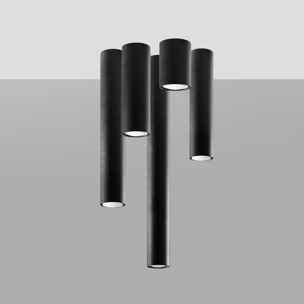Sollux Lighting Stropní svítidlo LAGOS 60 černé