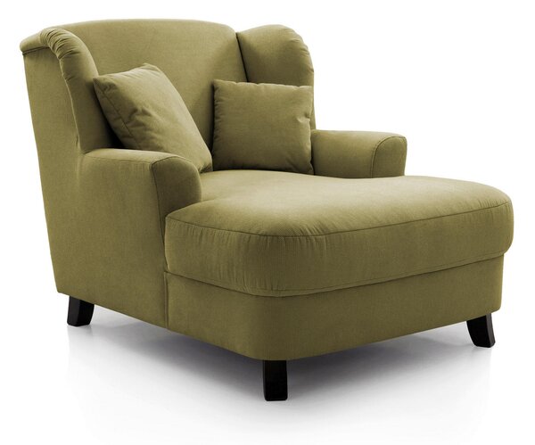 XXL KŘESLO, textil, kompozitní dřevo, tmavě zelená Sit & More - Online Only křesla & taburety, Online Only