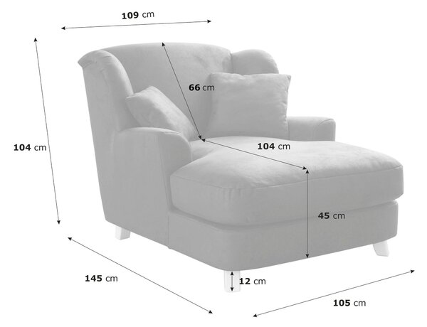 XXL KŘESLO, textil, kompozitní dřevo, tmavě zelená Sit & More - Online Only křesla & taburety, Online Only