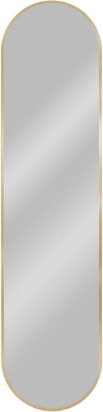 Baltica Design Tiny Border Pastille zrcadlo 40x155 cm oválný zlatá 5904107905754