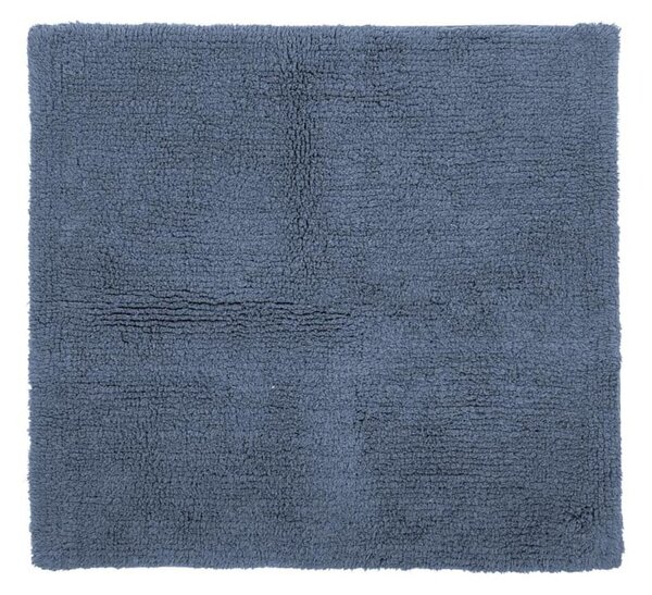 Modrá bavlněná koupelnová předložka Tiseco Home Studio Luca, 60 x 60 cm