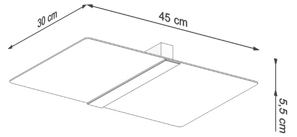 Sollux Lighting Stropní svítidlo AZALIA