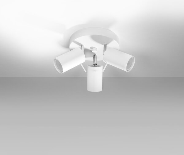 Sollux Lighting Stropní svítidlo RING 3P bílé