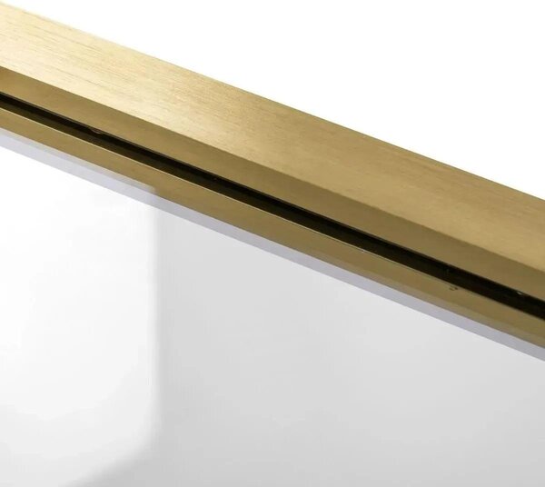 Pivotové sprchové dvere Rea Atlas Brush Gold 90 Left