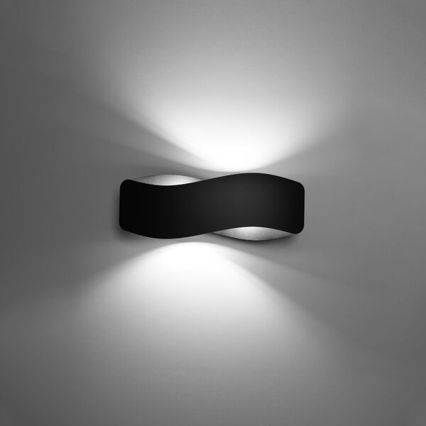 Sollux Lighting Nástěnné svítidlo TILA 40 černé