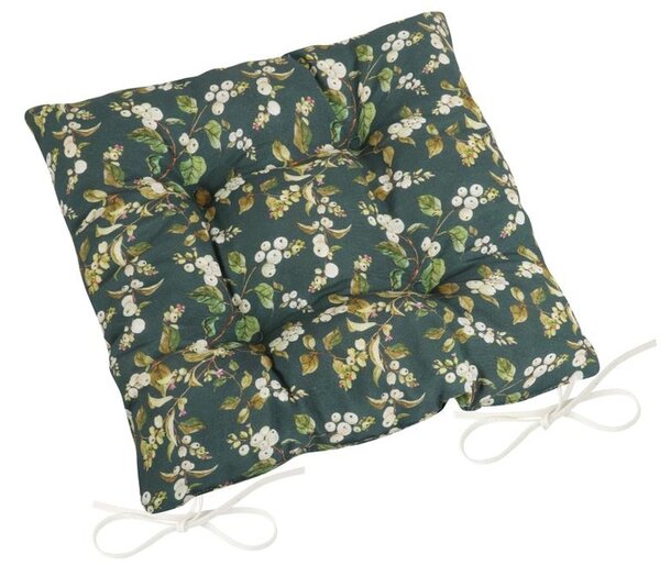 Bellatex Sedák LADA prošívaný 40x40 cm Větvička zelená