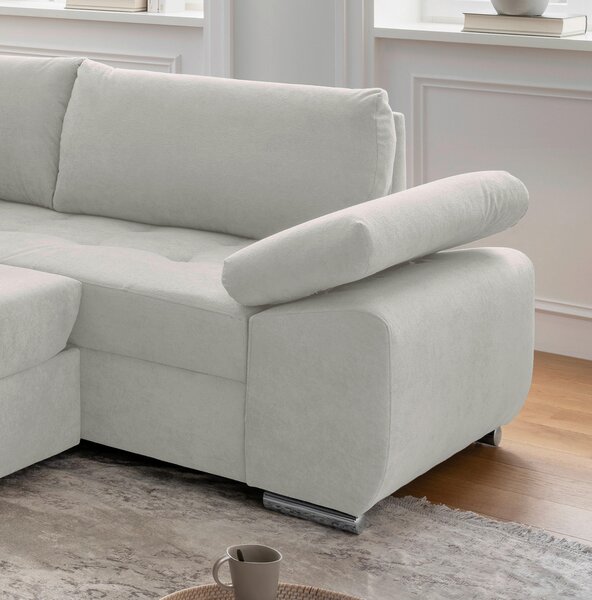 SEDACÍ SOUPRAVA, textil, béžová Livetastic - Sedací soupravy, Online Only