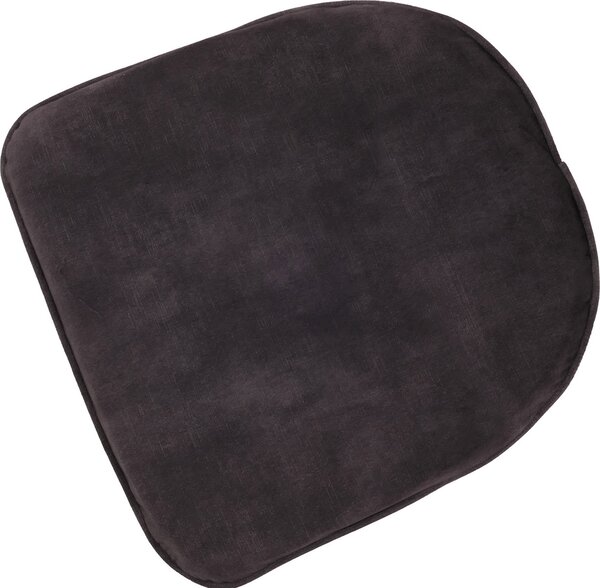 Sada 2 jídelních židlí HWC-O28, kuchyňská židle čalouněná židle, látka/textil (340g/m²) kov tmavě šedá