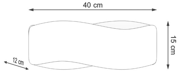 Sollux Lighting Nástěnné svítidlo TILA 40 bílé