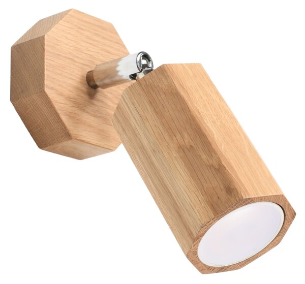 Sollux Lighting Nástěnné svítidlo ZEKE dub