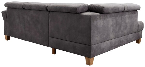 ROHOVÁ SEDAČKA, textil, antracitová Sit & More - Sedací soupravy, Online Only