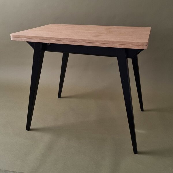 Rozkládací jídelní stůl s deskou v dekoru jasanového dřeva 65x90 cm Envelope – Ragaba