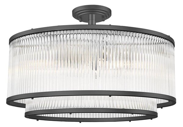 Brilagi - Přisazený lustr RAMOS 6xE14/60W/230V černá