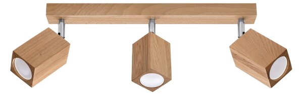 Sollux Lighting Stropní svítidlo KEKE 3 dub
