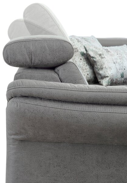 SEDACÍ SOUPRAVA, textil, světle šedá Sit & More - Sedací soupravy, Online Only