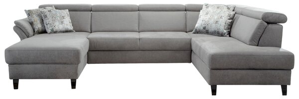 SEDACÍ SOUPRAVA, textil, světle šedá Sit & More - Sedací soupravy, Online Only