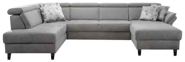 SEDACÍ SOUPRAVA, textil, světle šedá Sit & More - Sedací soupravy, Online Only