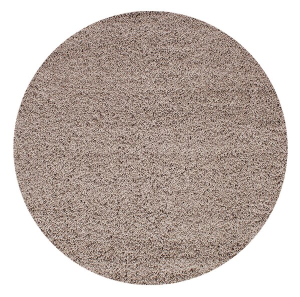 Ayyildiz koberce Kusový koberec Dream Shaggy 4000 beige kruh - 120x120 (průměr) kruh cm