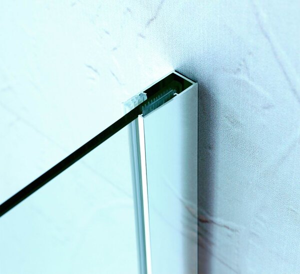 Oltens Disa sprchové dveře 100 cm sklopné chrom lesk/průhledné sklo 21205100