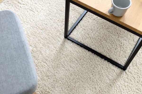 Dywany Łuszczów, Kusový koberec Berber 9000 cream, 80x150, bílá, ložnice