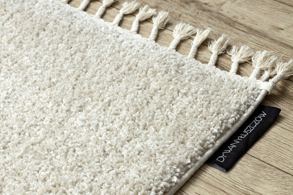 Dywany Łuszczów, Kusový koberec Berber 9000 cream, 80x150, bílá, ložnice