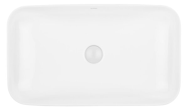 Oltens Hadsel umyvadlo 61x35 cm obdélníkový na pult bílá 40326000
