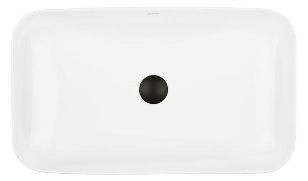 Oltens Hadsel umyvadlo 61x35 cm obdélníkový na pult bílá 40326000