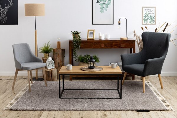 Dywany Łuszczów, Kusový koberec Berber 9000 brown, 80x150, hnědá, ložnice