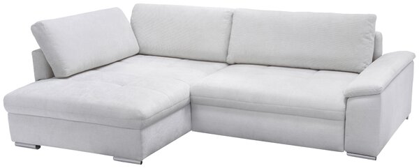 ROHOVÁ SEDAČKA, textil, bílá Livetastic - Sedací soupravy, Online Only
