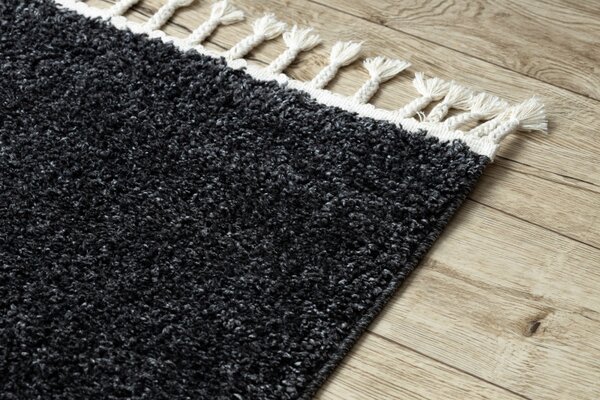 Dywany Łuszczów, Kusový koberec Berber 9000 grey, 180x270, šedá, obývací pokoj
