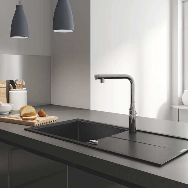 Grohe K400 granitový dřez 100x50 cm černá 31641AP0