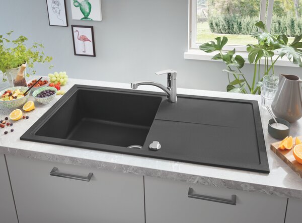 Grohe K400 granitový dřez 100x50 cm černá 31641AP0