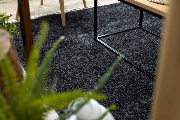 Dywany Łuszczów, Kusový koberec Berber 9000 grey, 180x270, šedá, obývací pokoj