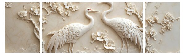 Obraz - Čínský vzor (170x50 cm)