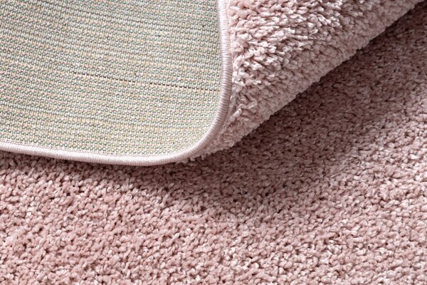 Dywany Łuszczów, Kusový koberec Berber 9000 pink, 80x150, růžová, obývací pokoj