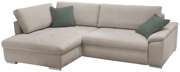 ROHOVÁ SEDAČKA, textil, pískové barvy Livetastic - Sedací soupravy, Online Only