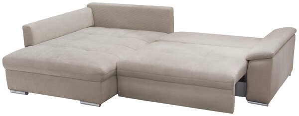 ROHOVÁ SEDAČKA, textil, pískové barvy Livetastic - Sedací soupravy, Online Only