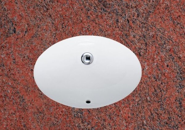 Villeroy & Boch Evana umyvadlo 50x35 cm oválné pod pult bílá lesk 61470001