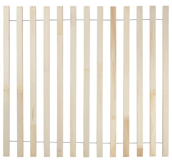 Postel TOUCY 160 x 200 cm Hnědý jasan