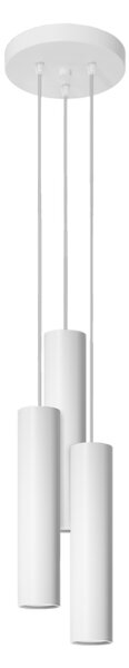 Sollux Lighting Závěsné svítidlo LAGOS 3P bílé