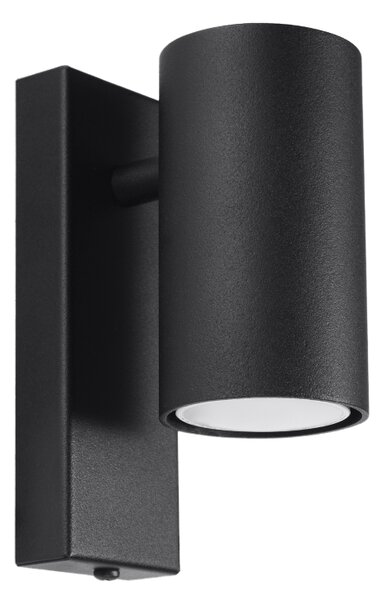 Sollux Lighting Nástěnné svítidlo UTTI černé